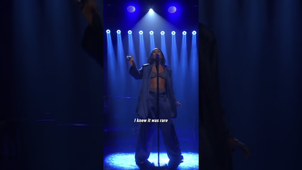 Muni Long performs “Made For Me” on Fallon 💙 #madeforme #munilong #music #rnbsong