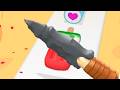 Perfect Slices Gameplay All Levels Completing Very Relaxing And Most Satisfying Game