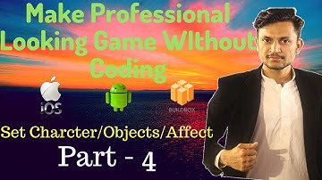 Set multiple character object setting adding particle affects in buildbox game creation part 4