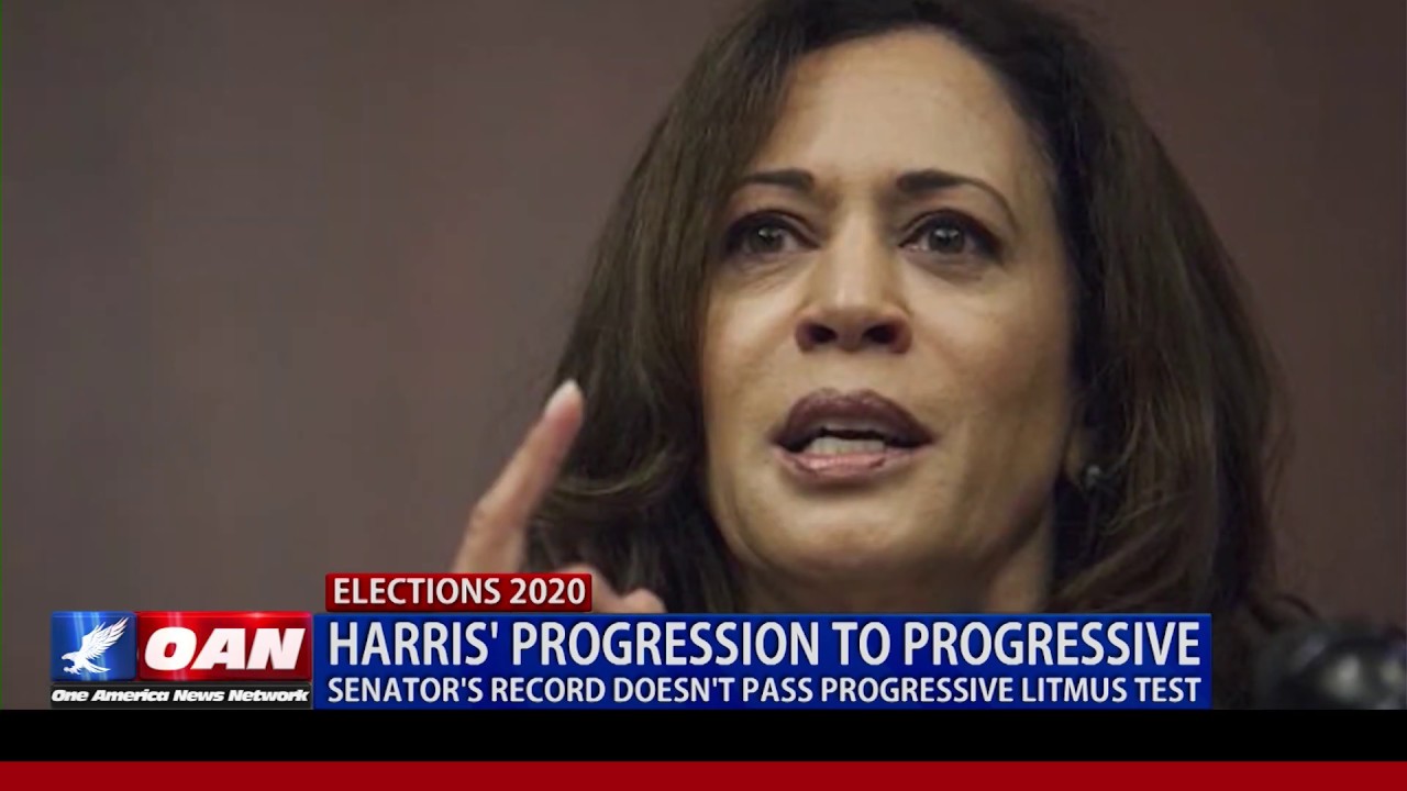 Sen. Harris' progression to progressive