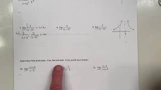 Notes Limits That Fail To Exist