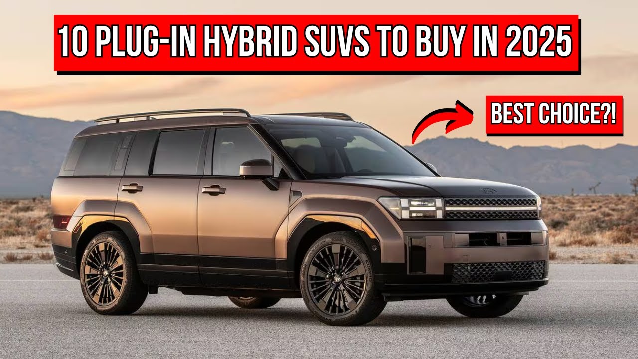 Top 10 Plug-In Hybrid SUVs to Buy in 2025 | Best PHEVs for Power & Efficiency