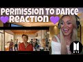 BTS Permission To Dance REACTION | First Reaction BTS Permission To Dance | Just Jen Reacts to BTS 💜