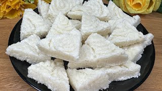 গপলগঞজর ঐতহযবহ তকত পঠ পঠ রসপ Coconut Barfi Pitha Recipe Tokti Pitha