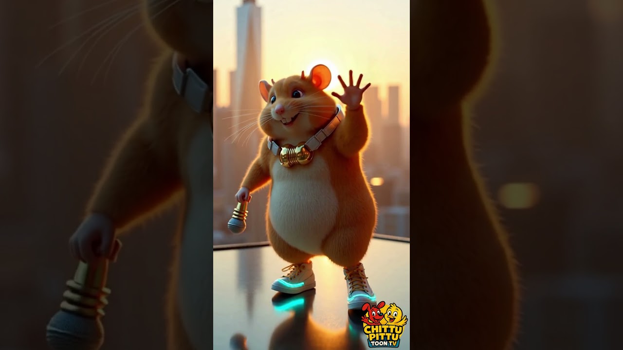 🐭😂 Funny Mouse Singing | Cute Cartoon Mouse Song | Viral Shorts 2025 