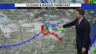Local 4Casters: Chance of snow showers this week as temperatures drop