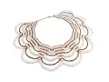 Tutorial: beaded collar necklace with pearls / Колье из бисера и бусин (мастер-класс)