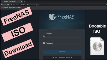 freeNAS OS booting to old pc installation and configuration