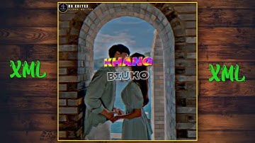 Manipur song lyrics edit alight motion || Free XML File link discription 👇 ||