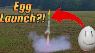 Can An Egg Survive A Rocket Launch!
