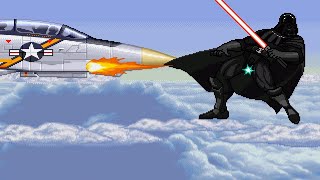 ULTIMATE GUILE vs DARTH VADER - Amazing epic fight battle !