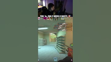 The 🐐 Only Needs 5 Shots 🎯 #cs2 #counterstrike #csgo