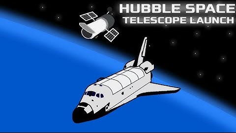 Hubble space telescope launch! 🚀 Space flight simulator