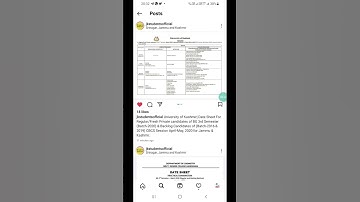 Kashmir University BG 3rd semester batch 2020 and backlog batch 2016-2019 #Datesheet out