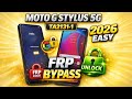Moto G Stylus 5G (TA2131-1) FRP Unlock Without PC | Android 11 Easy Trick
