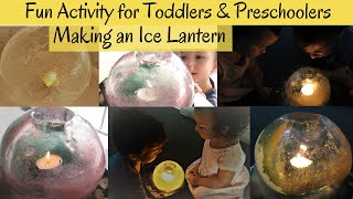 How to Make an Ice Lantern