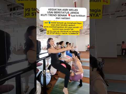 Wulan Guritno \u0026 Asri Welas olahraga bareng #shortvideo #artis