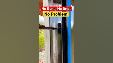 Oil-based paint can be tricky! This satin black on the off grid cabin door…wow! #construction #tips