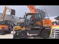 Doosan DX170W-7 Wheeled Excavator (2022) Exterior and Interior