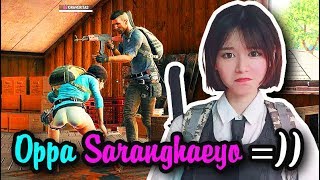 PUBG HAREM #3: LẦN ĐẦU BẮN VỚI GÁI HÀN, YÊU EM Ý RỒI !!! =)))))