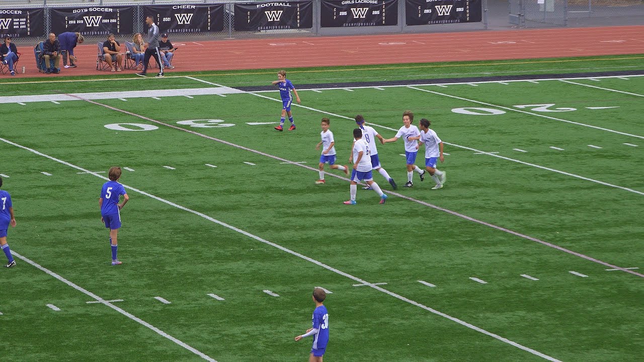 B10 U13 SDSC White vs AYSO Matrix 20221022 Soccer Hiroto - YouTube