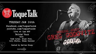 TOQUE TALK - EPISODE 40 - GREG GODOVITZ (Goddo)