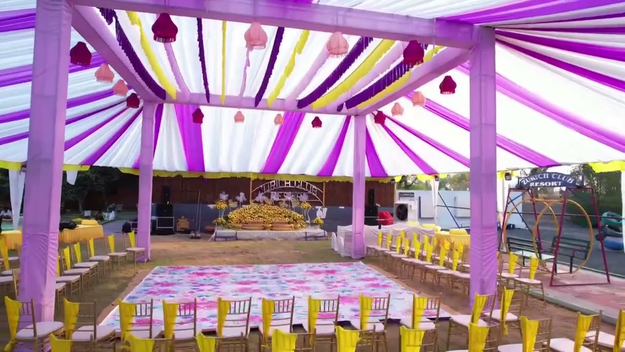 Banquet + Lawn = Perfect Celebration Spot 💫 | Zurich Club Resort Kalaburagi