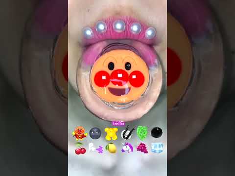 ASMR BTS ANPANMAN JELLY 호빵맨 젤리 #shorts #anpanman #satisfying #eating #bts #ゼリー #咀嚼音 #プリン #젤리먹방