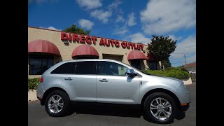 2010 Lincoln MKX FWD SUV in depth walk around video review!