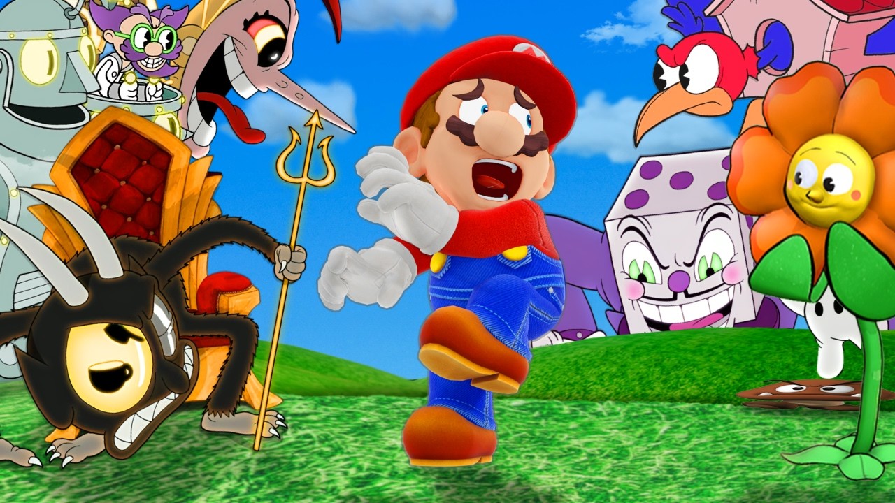 Что, если бы в Mario Odyssey были боссы-кубки? (Дьявол, Кэгни Гвоздика, Хильда Берг, доктор Каль ...