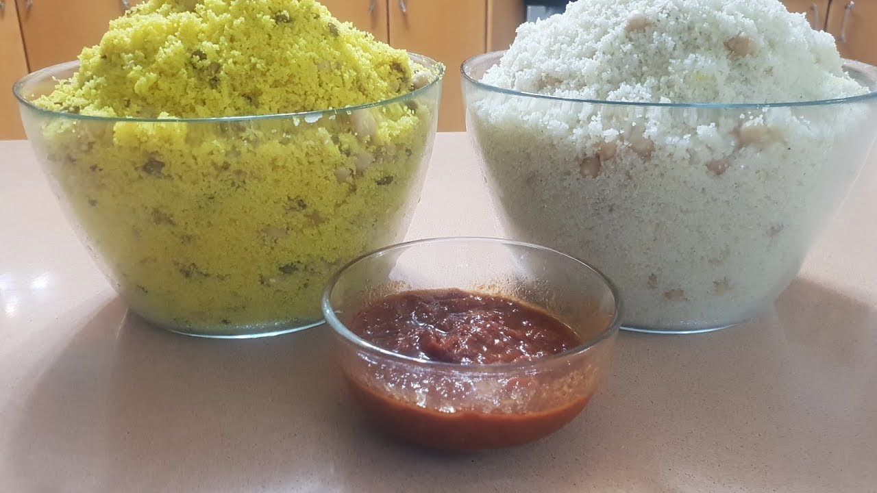 מתכון קוסקוס עבודת יד-Handmade couscous recipe