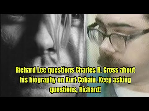 Journalist Richard Lee questions Charles Cross on his Kurt Cobain biography "Heavier Than Heaven."