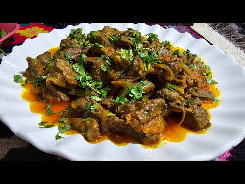           کرایی دل و جگر بوقلمون با مزه عالی