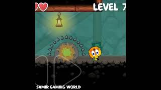 Red Ball 4 Spike Square Blast On Cover Orange Ball