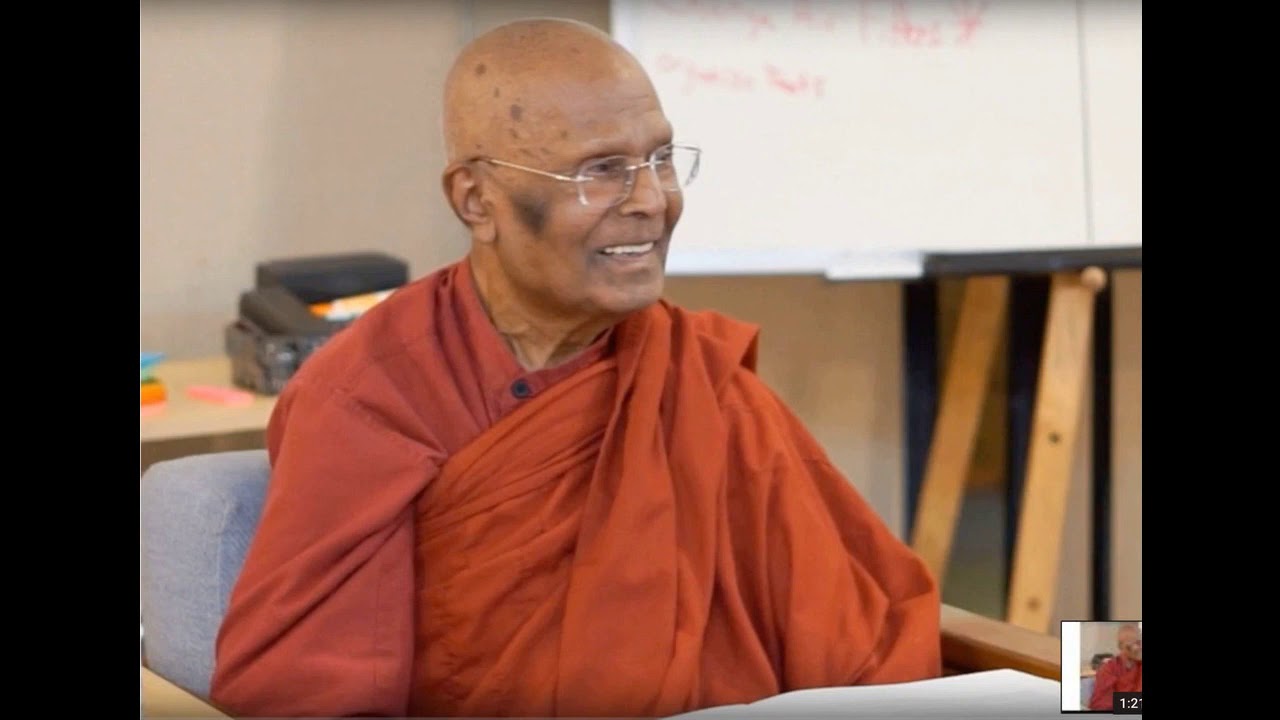 Bhante Gunaratana: Dependent Origination - Class 7, Sankhara ...