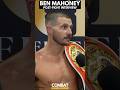 Ben Mahoney Opens Up on Battling Illness &amp; Chasing a World Title 🏆