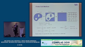 E. Rank - The Finite Cell Method A High order immersed boundary method for large scale nonlinear