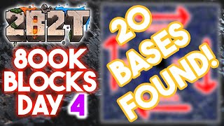 Finding 20 BASES live on 2b2t (800k blocks, day 4)