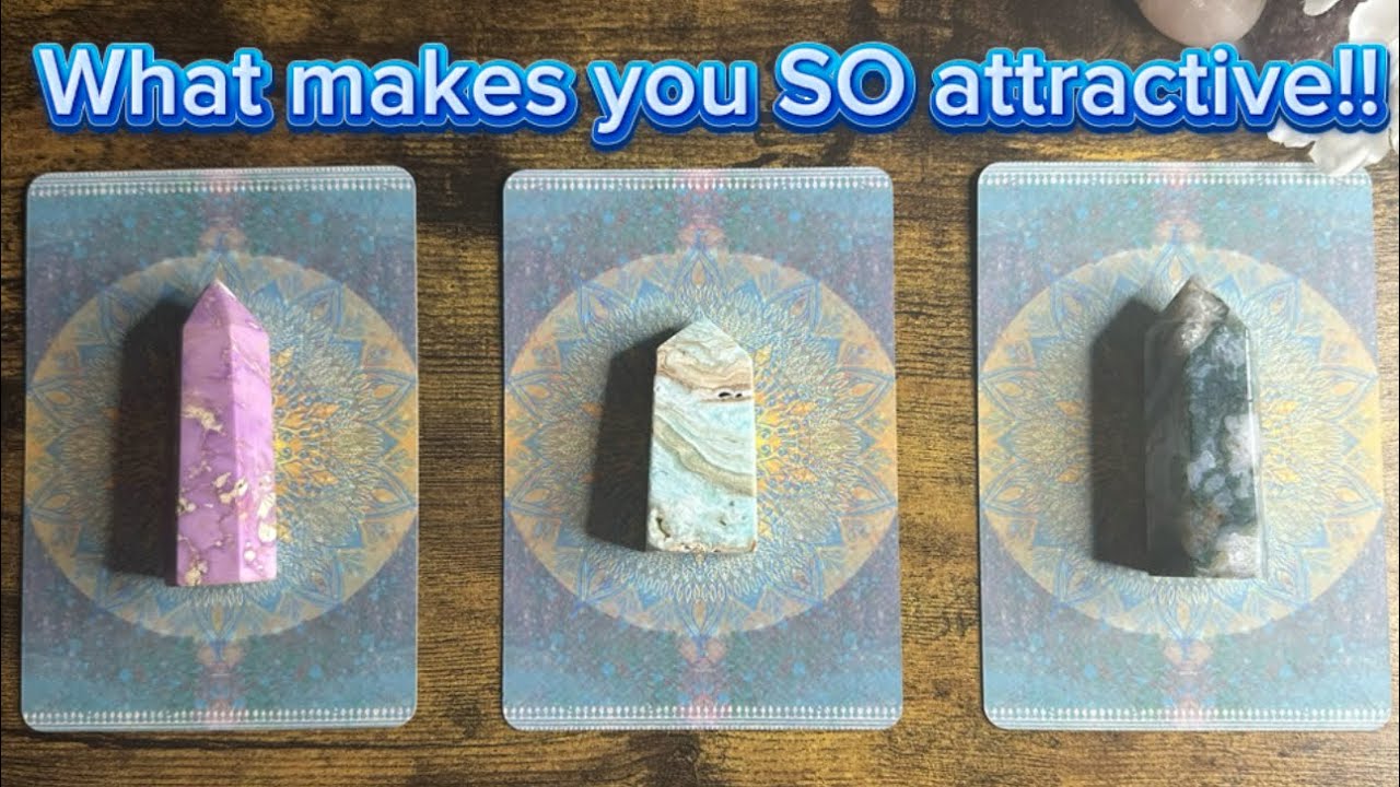 ✨🥰What makes you SO attractive!?! Pick a Card Reading. ✨🥰
