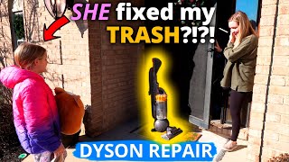 Repair your Dyson vacuum - brush is not spinning