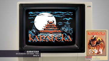 Karateka - Broderbund Software, 1984 - Apple II (4K)