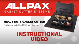 Allpax Heavy-Duty Gasket Cutter Kit Instructional Video