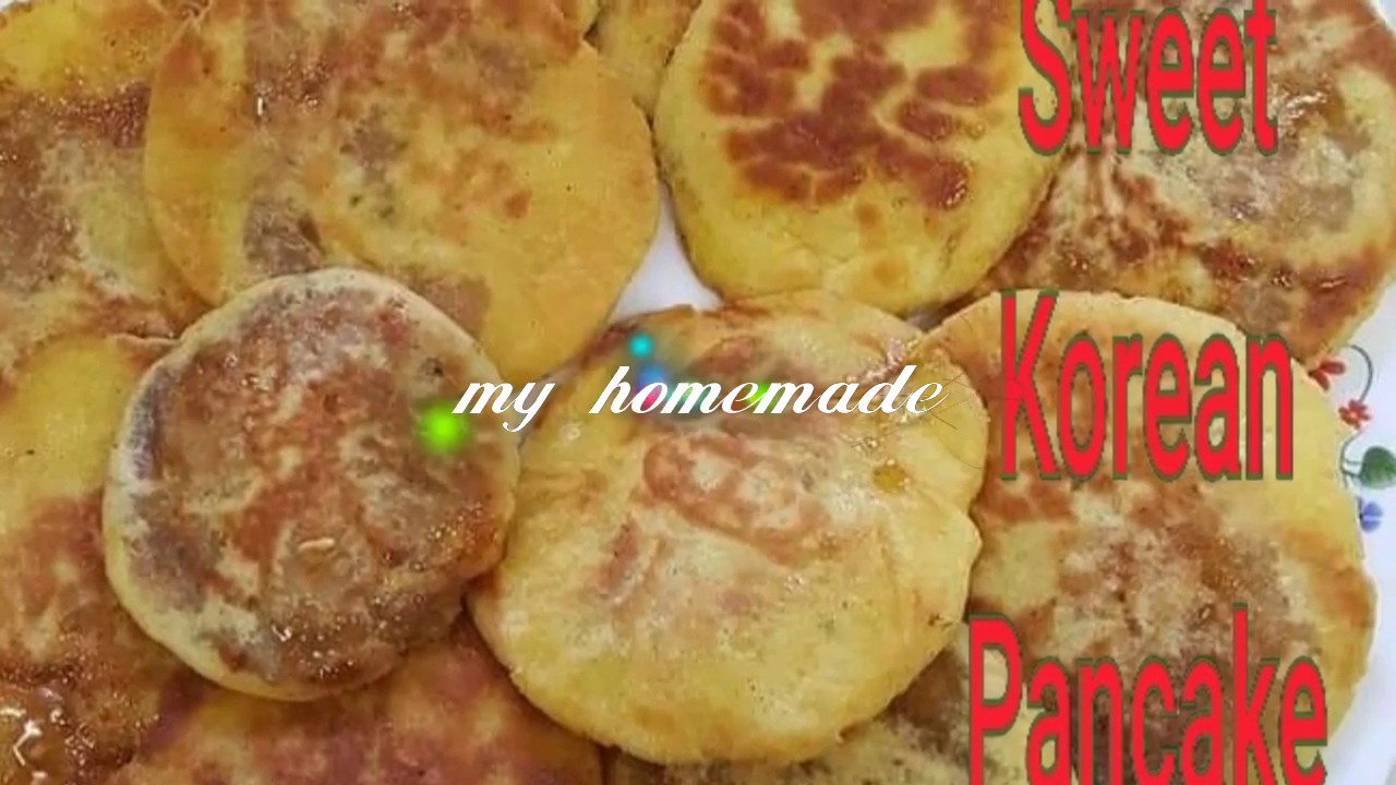 Making Sweet Korean Pancake Mix YouTube