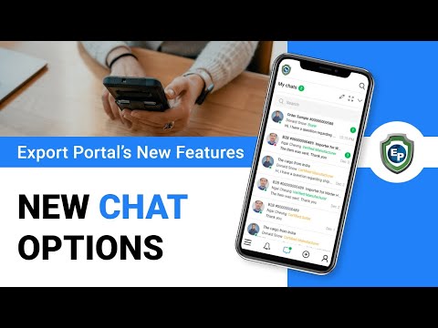 Check Out Export Portal’s New Chat Feature