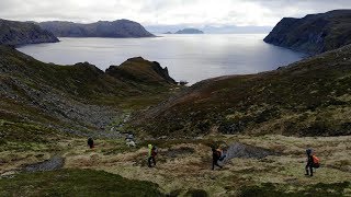 Småkjæftan on Magerøya island, 23.06.2018 [4K drone footage]