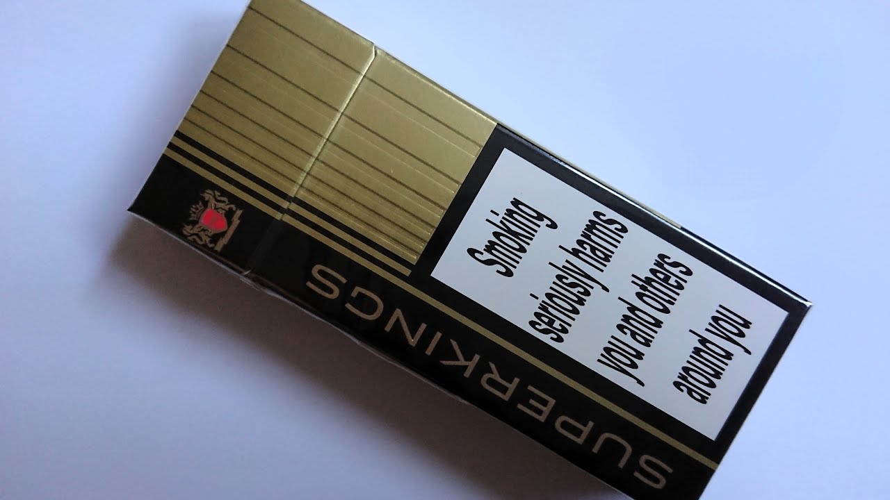 what is a superking cigarette Superkings Original Black