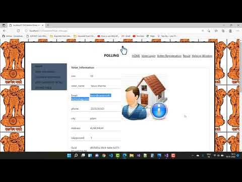 Online Voting System Project in ASP.NET C# | Part-1 - YouTube