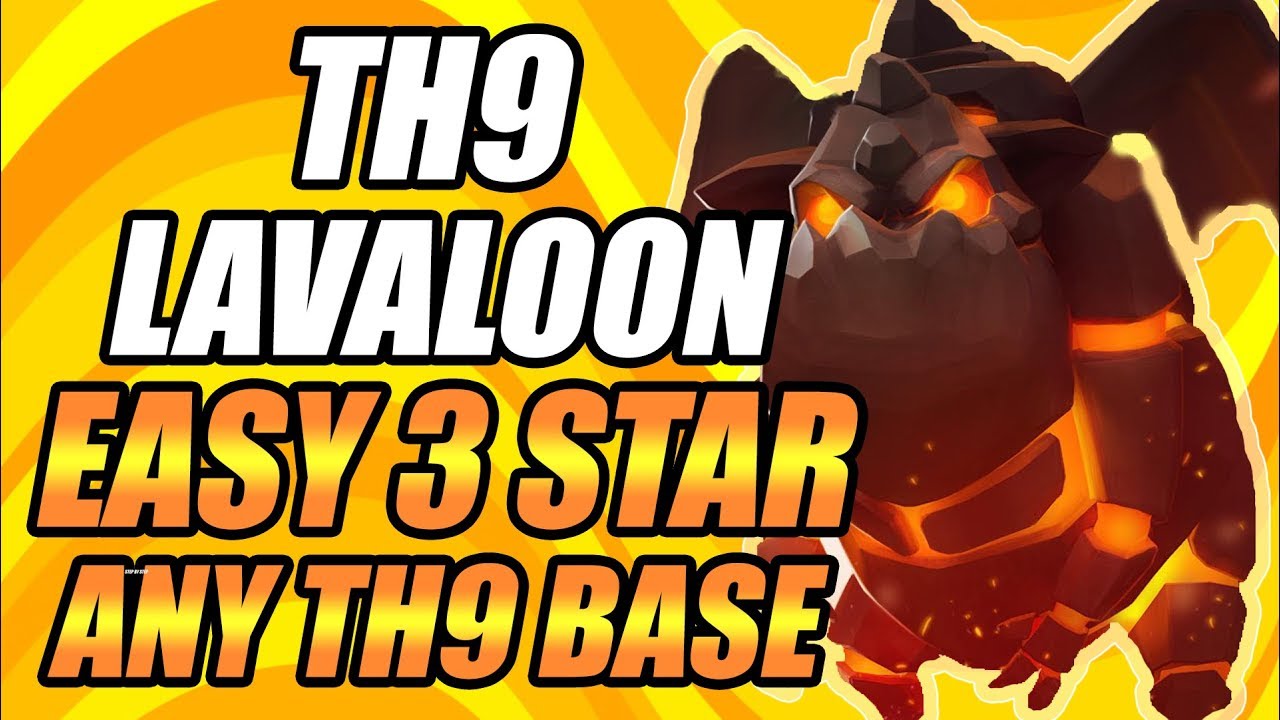 How to th9 lavaloon in hindi| Th9 lavaloon war attack strategy 2018 |coc in hindi