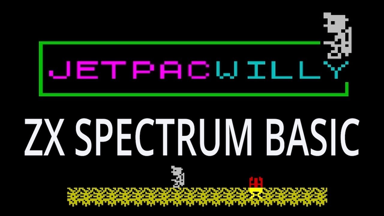 JETPAC WILLY - ZX Spectrum BASIC - #zxspectrum Animated ALex - YouTube