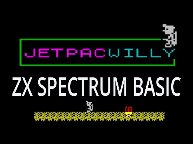 JETPAC WILLY - ZX Spectrum BASIC - #zxspectrum Animated ALex - YouTube